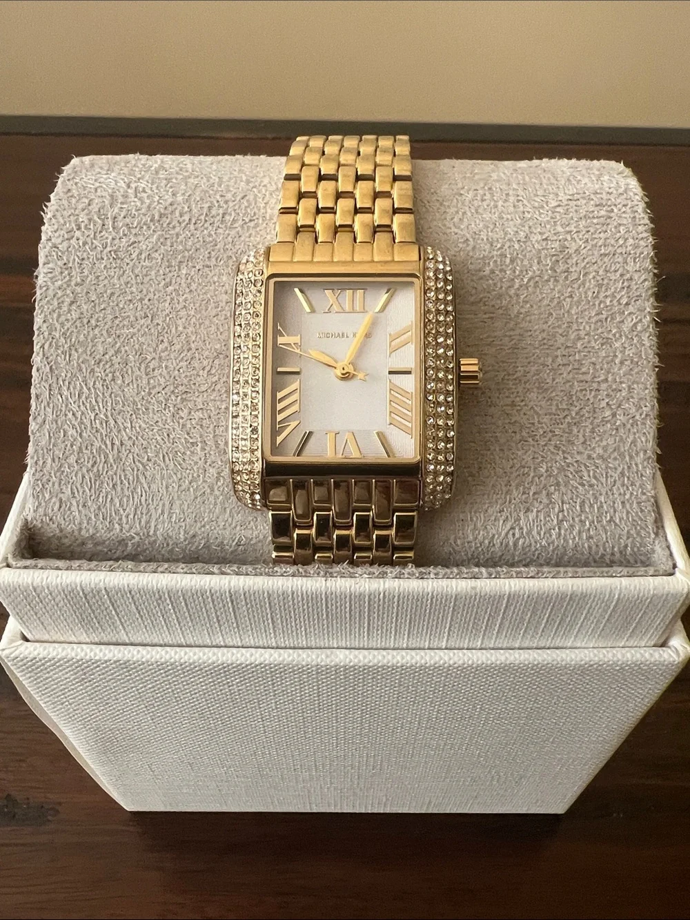 MICHAEL Michael Kors Emery Pave Gold Tone Watch